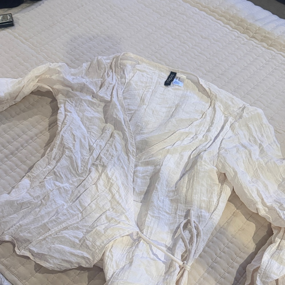 H&M Cream Blouse